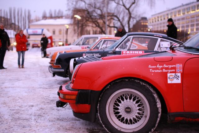 Biler fra Oslo Start på Rallye Monte-Carlo Historique